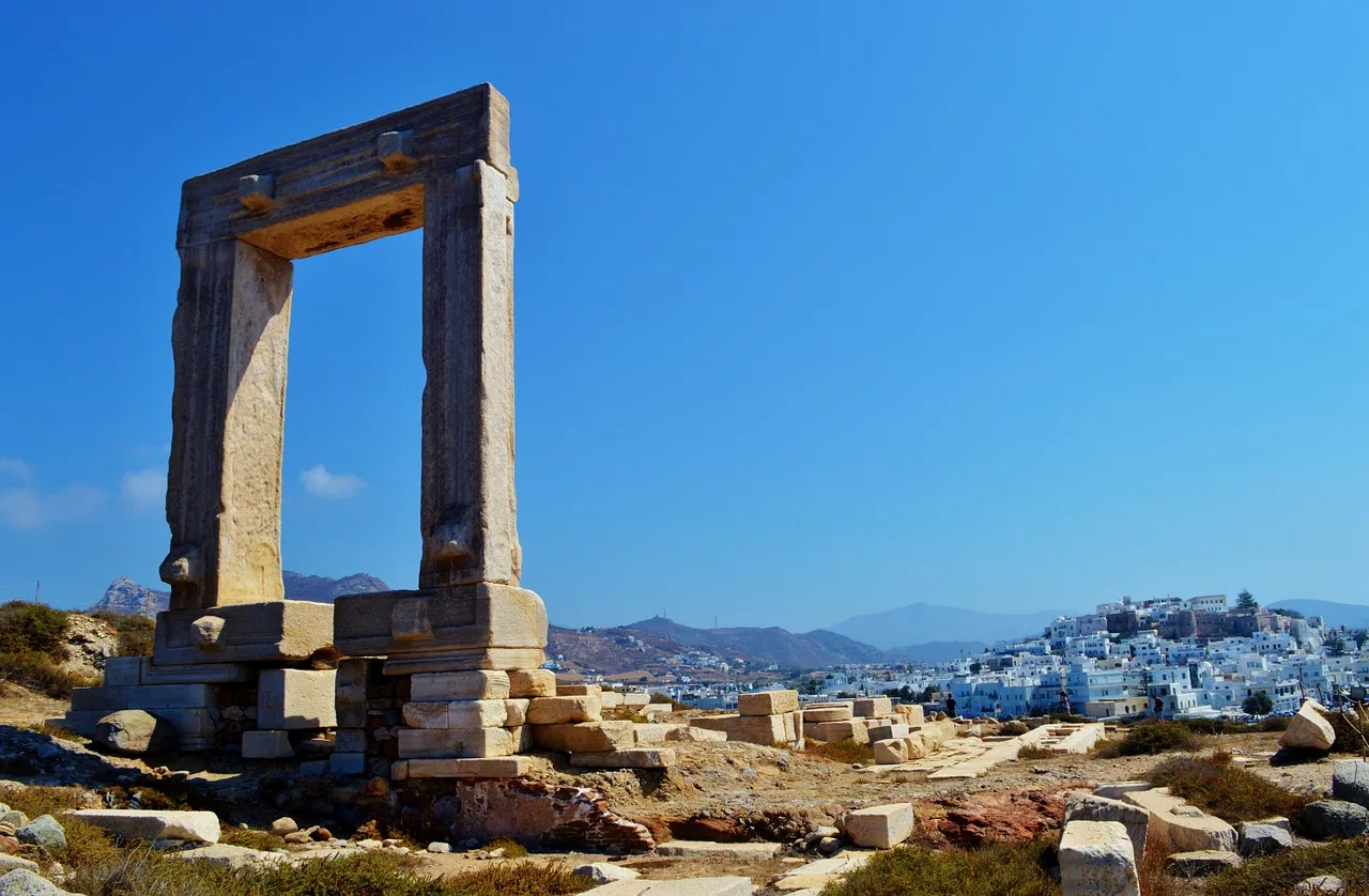 Portara (or Temple Of Apollo),Naxos