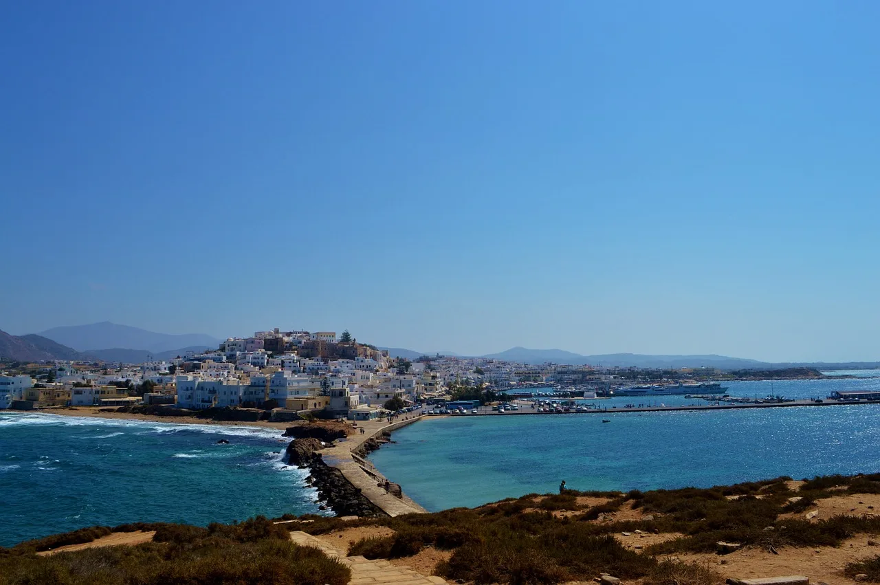 Naxos town afternoon