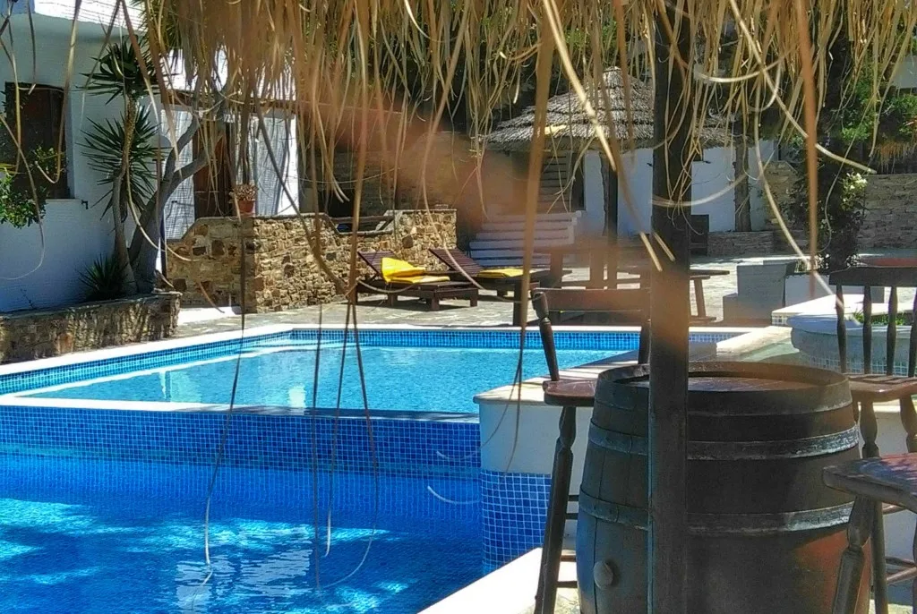 two-level swimming pool