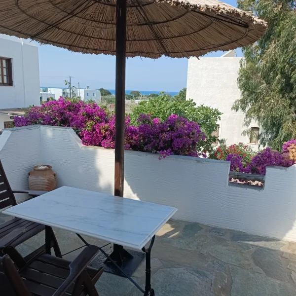 balcony with sea view